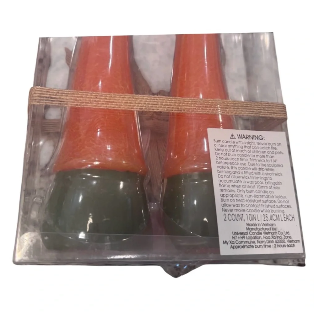 Gnome Place Like Home Candles- 2 candles in box.